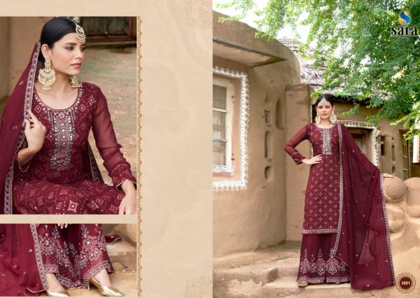 Sara Niharika Wedding Wear Designer Salwar Suit Collection